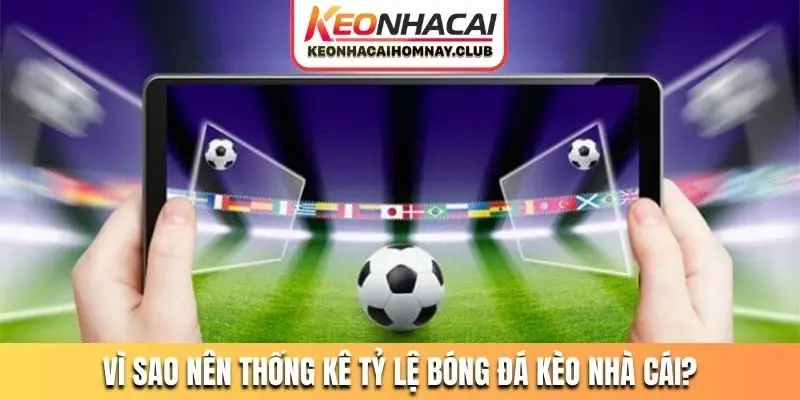 Vì sao nên thống kê tỷ lệ bóng đá kèo nhà cái?